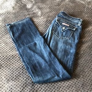 Hudson straight leg jeans